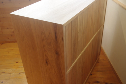 くるみのタンス6段ひもまき（千葉市 T様）:千葉の注文家具 オーダー